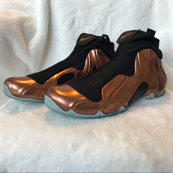 nike flightposite copper